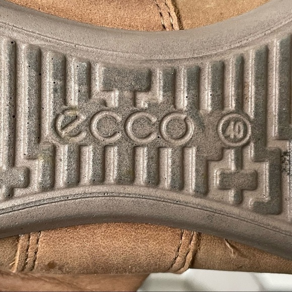 Ecco Suede Strappy Sandals Size 40 US 9/9.5 - Picture 9 of 11